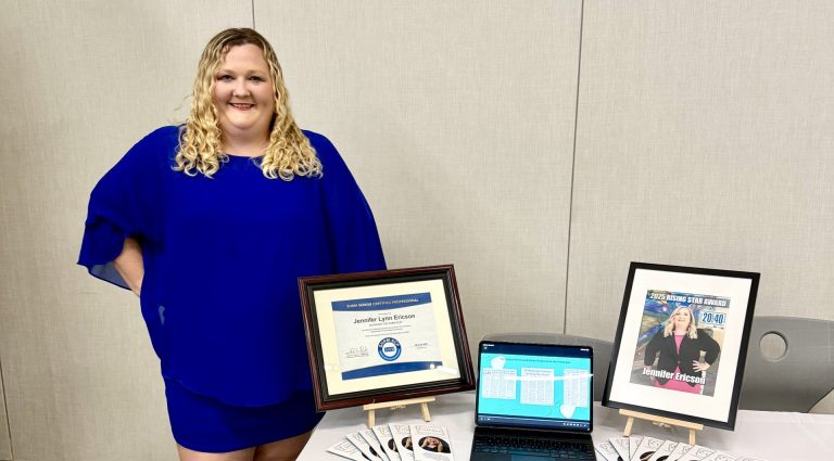 Jennifer at Pitch Competition